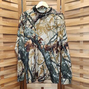 Outfitters Ridge Fusion 3D Polyester Men M Long Sleeve Camouflage Hunting Shirt
